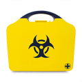 Biohazard Kit - Body Fluid Clean-Up - 2 Application - Aura3 Box - Small - Yellow - G&M Medical Supply