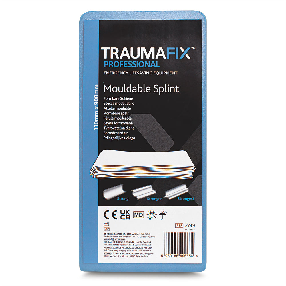 TraumaFix Mouldable Splint - Flat - G&M Medical Supply