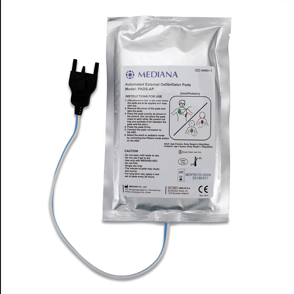 Mediana A15 HeartOn Adult & Pediatric Pads - G&M Medical Supply