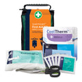 Motokit BS8599-2 First Aid Kit - Small - Helsinki Bag - Green - G&M Medical Supply
