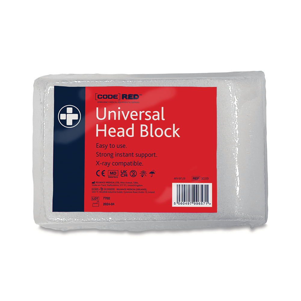 CODE RED Disposable Head Block - G&M Medical Supply