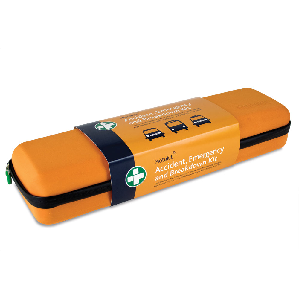 Motokit Accident, Emergency and Breakdown Kit - EVA Case - Once Size - Orange - G&M Medical Supply