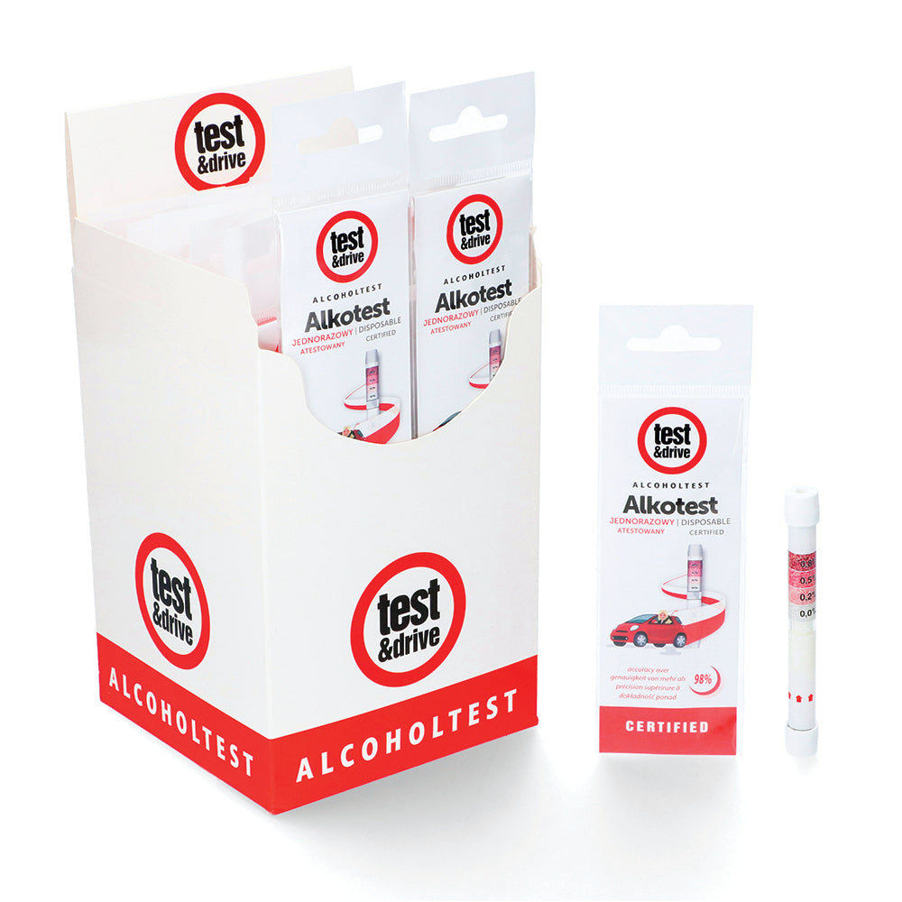 Motokit Single Use Breathalyser Box of 2 - G&M Medical Supply