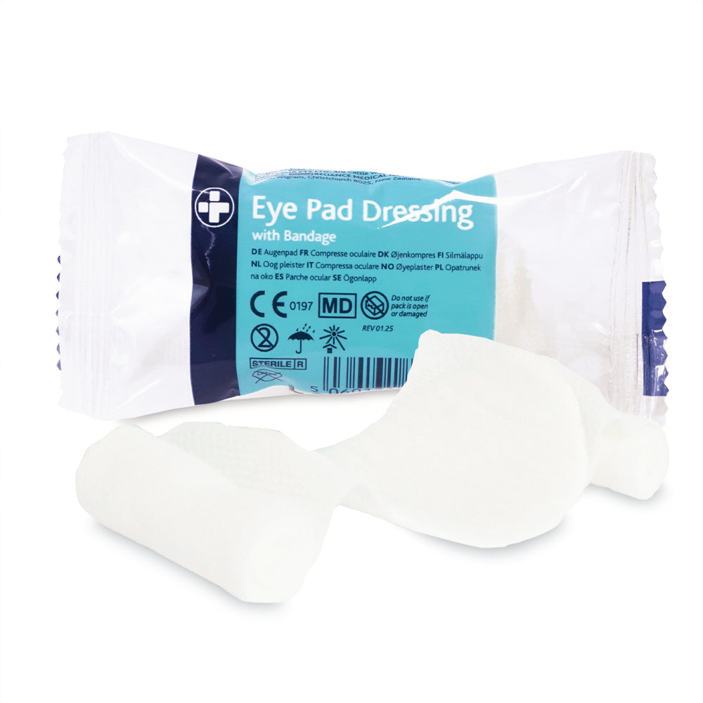 No. 16 Eye Pad Dressing with Bandage - G&M Medical Supply