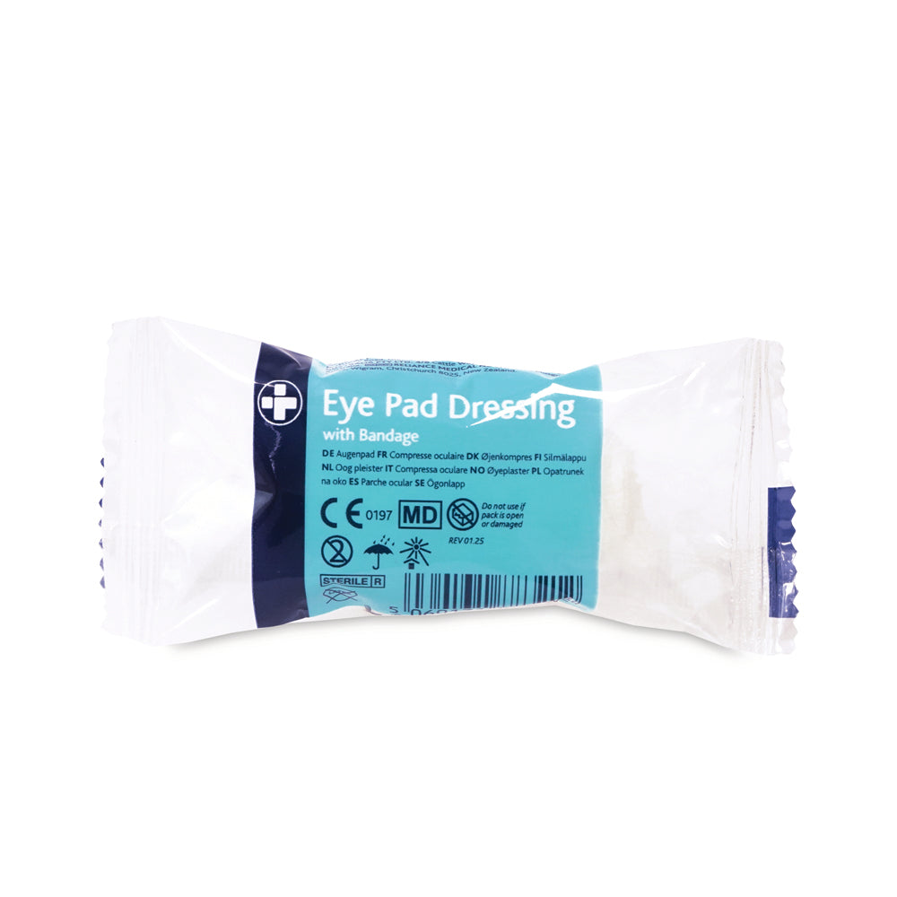 No. 16 Eye Pad Dressing with Bandage - G&M Medical Supply