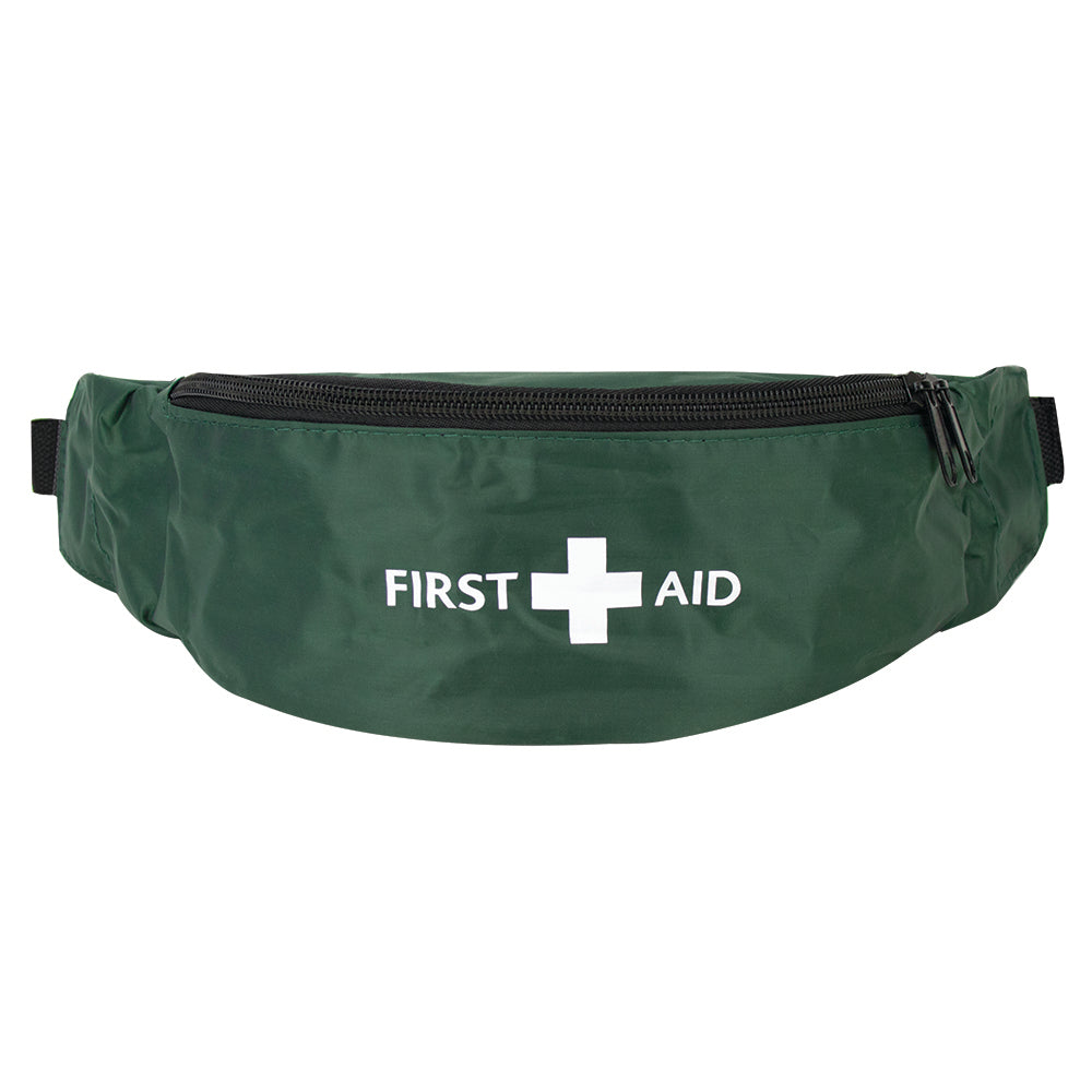 Workplace BS8599-1 First Aid Kit - Personal Issue - Riga Bum Bag - One Size - Green - G&M Medical Supply
