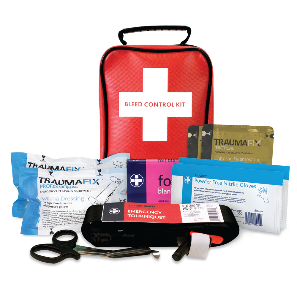 BS8599-1:2019 Critical Injury Pack - Bleed Control Kit Bag - G&M Medical Supply