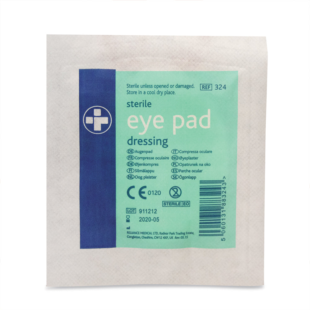 Eye Pad Dressing - 6cm x 8cm - G&M Medical Supply