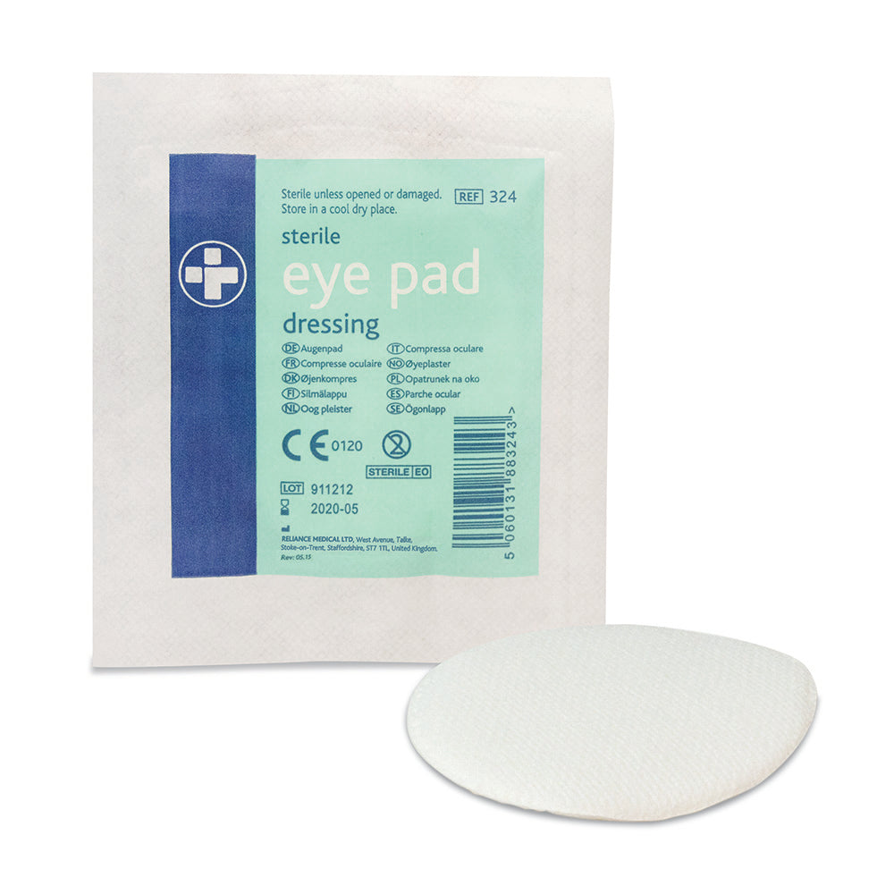 Eye Pad Dressing - 6cm x 8cm - G&M Medical Supply
