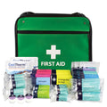 BS8599-1 Large Workplace First Aid Kit - Technician Pro Shoulder Bag - Green - G&M Medical Supply