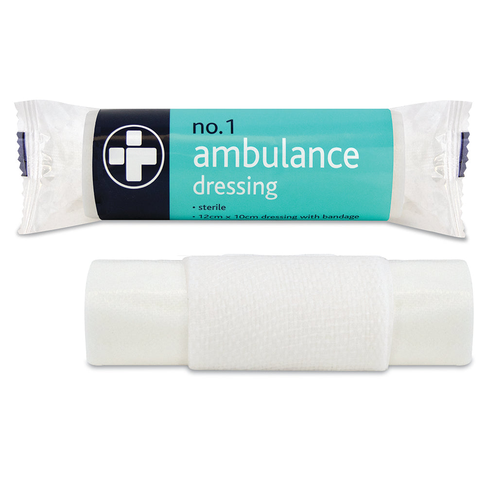 No.1 Ambulance Dressing - 12cm x 10cm - G&M Medical Supply