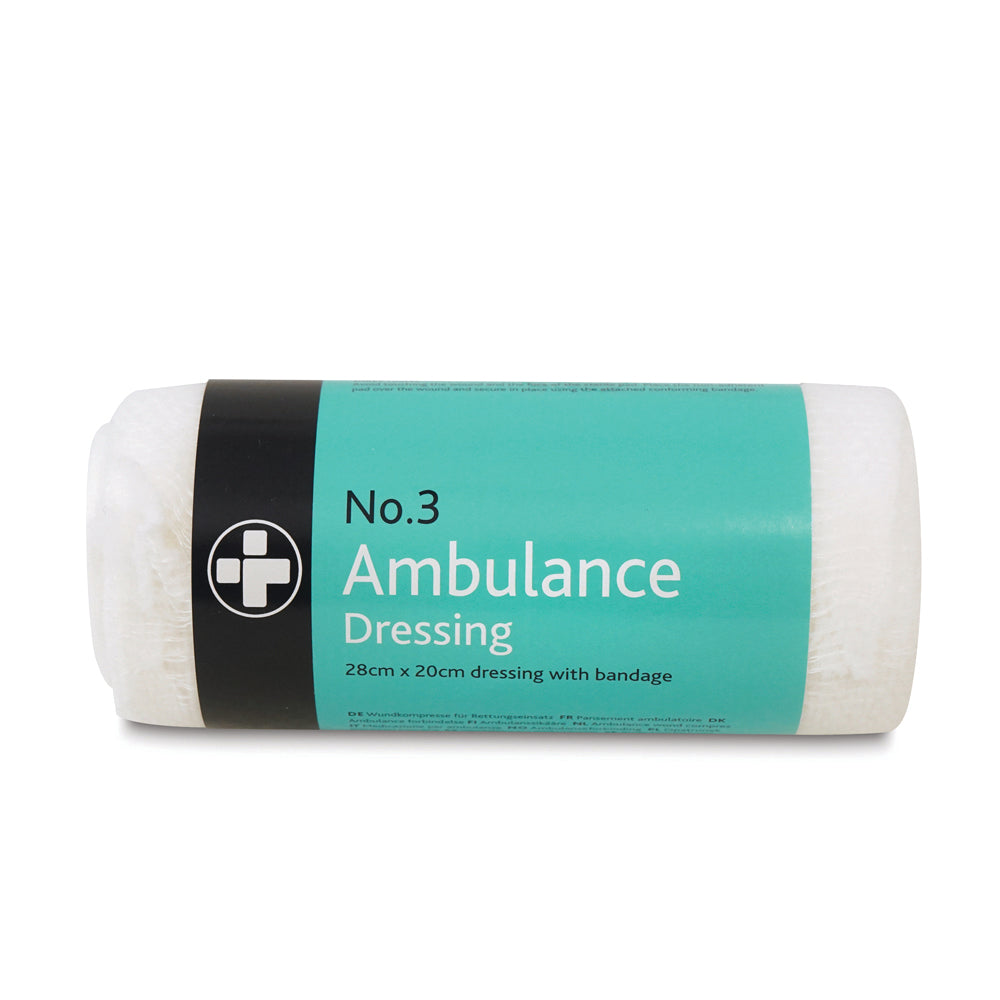 No.3 Ambulance Dressing - 28cm x 20cm - G&M Medical Supply