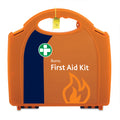Premium Burns First Aid Kit - Aura3 Box - Medium - Orange - G&M Medical Supply