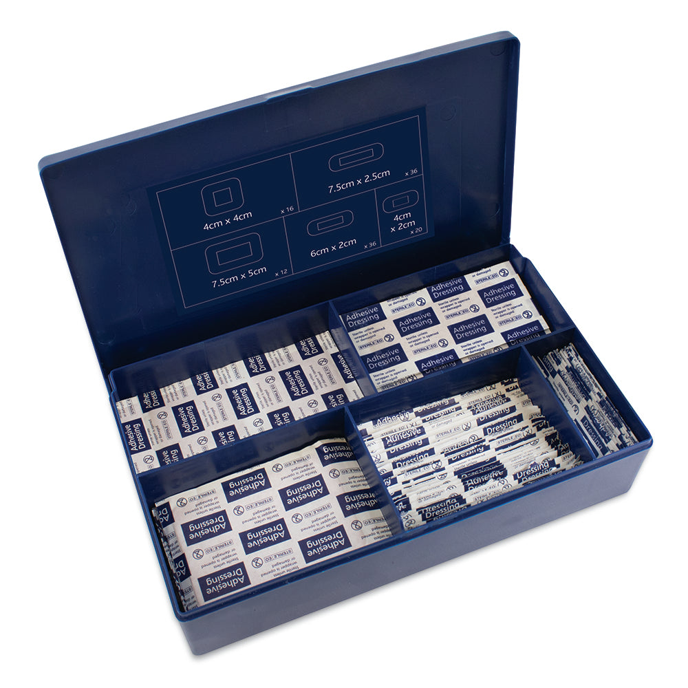 Dependaplast - Washproof Plasters - Assorted - Pale - Plastic Box of 120 - G&M Medical Supply