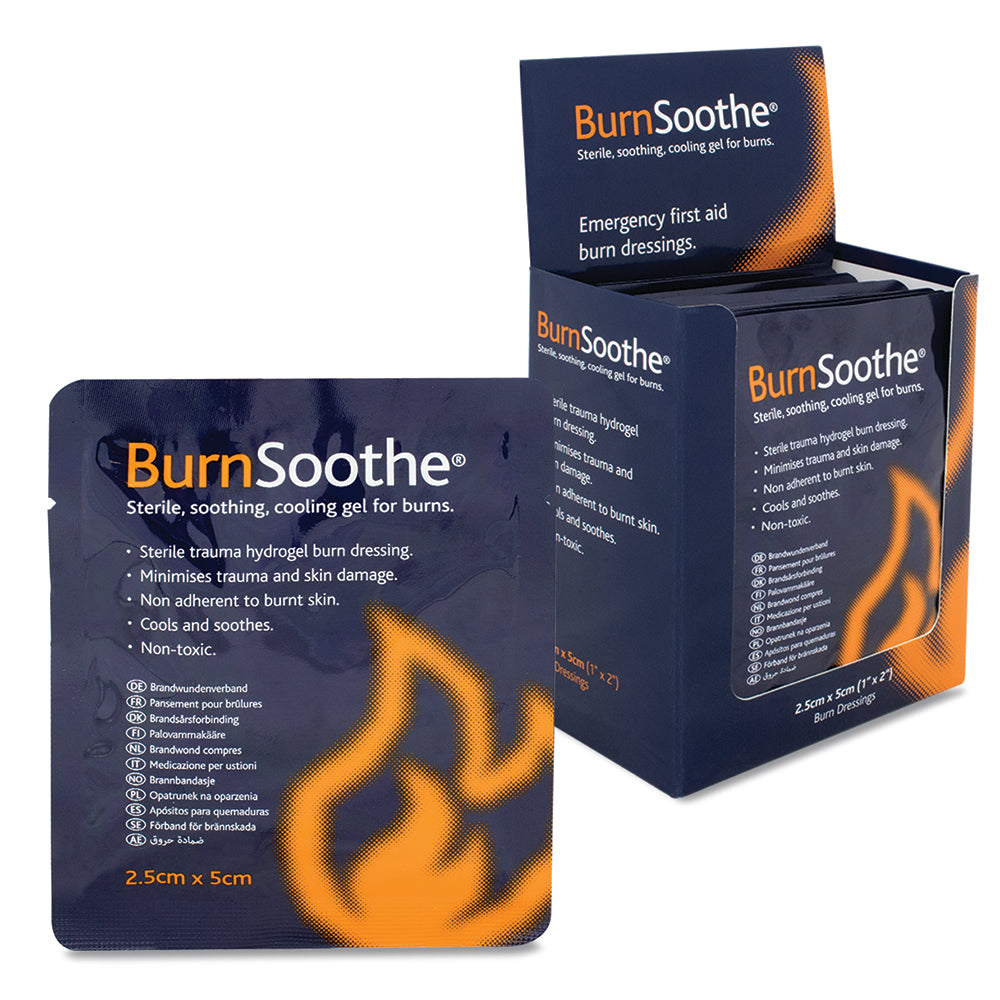 Burnsoothe Burn Relief Dressing 2.5cm x 5cm - G&M Medical Supply