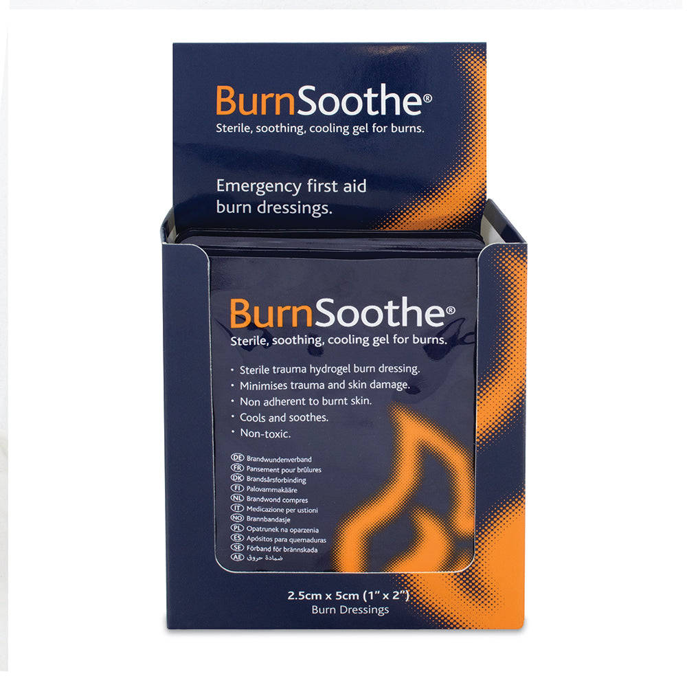 Burnsoothe Burn Relief Dressing 2.5cm x 5cm - G&M Medical Supply