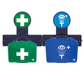 AuraPoint - 2 Unit Point - Small BS5899-1 First Aid Kit & Double Eyewash Station - G&M Medical Supply