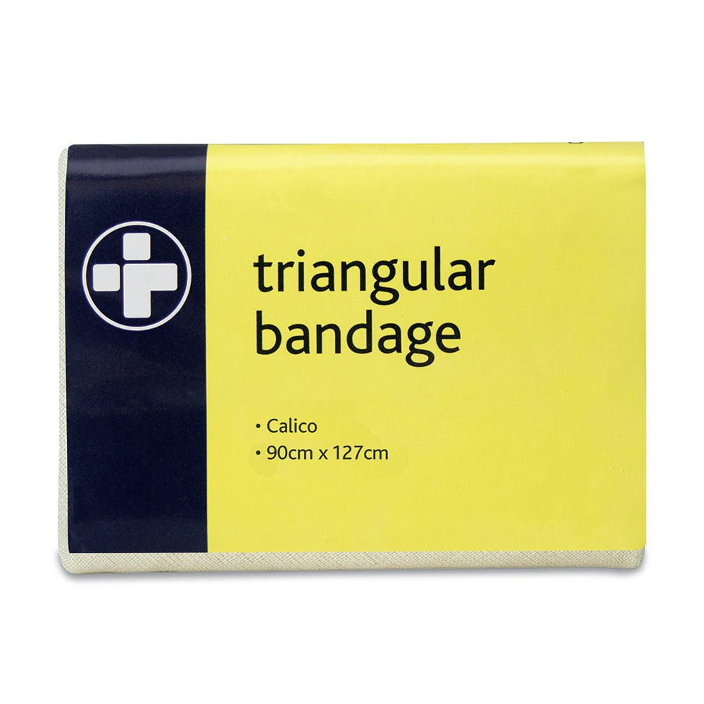 Calico Triangular Bandage - 90 x 127cm - G&M Medical Supply