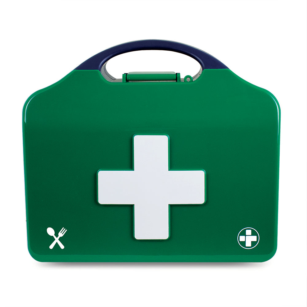 Masterchef Catering BS8599-1 First Aid Kit - Small - Aura3 Box - Small - Green - G&M Medical Supply