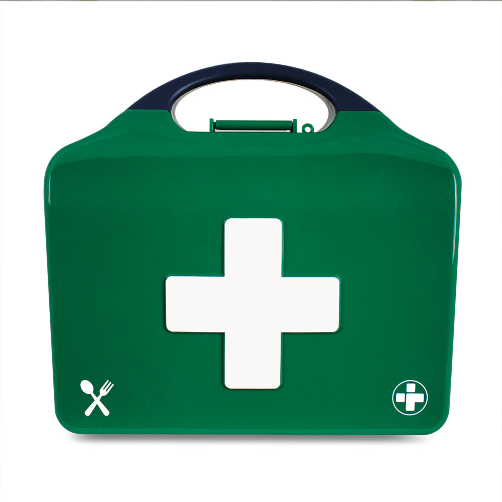 Masterchef Catering BS8599-1 First Aid Kit - Medium - Aura3 Box - Medium - Green - G&M Medical Supply
