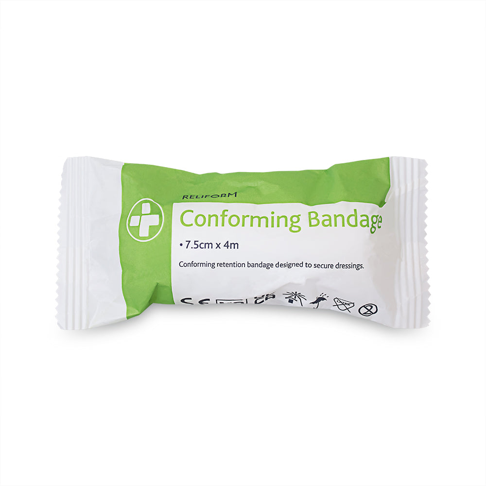 Reliform - Conforming Bandage - 7.5cm x 4m - G&M Medical Supply