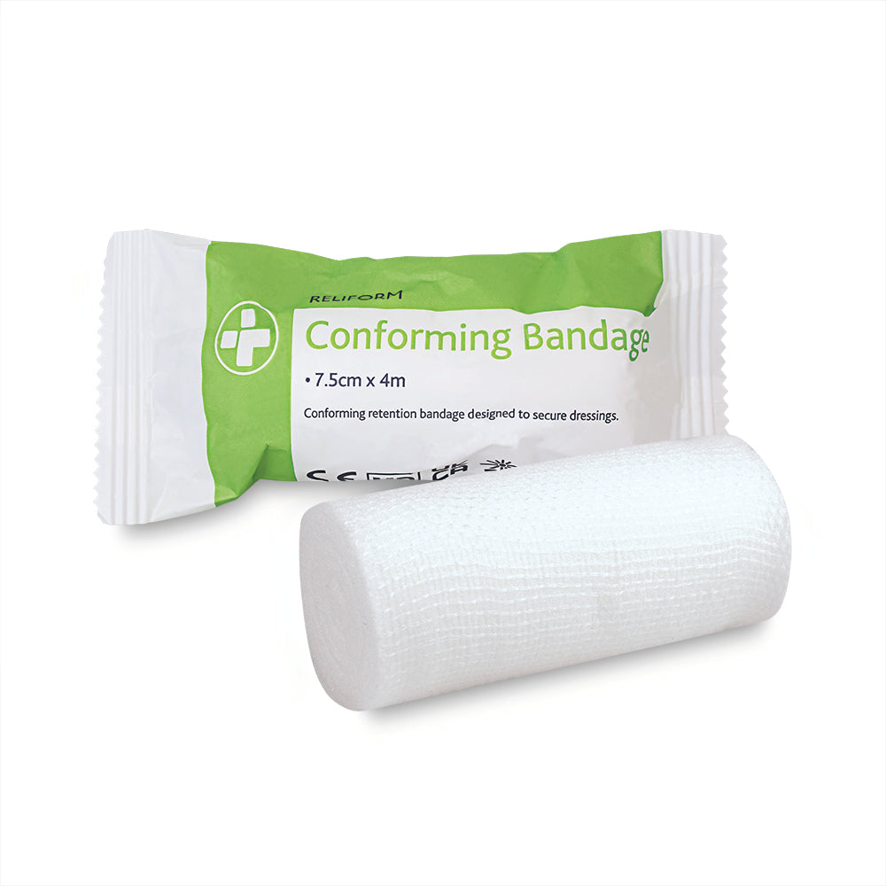 Reliform - Conforming Bandage - 7.5cm x 4m - G&M Medical Supply
