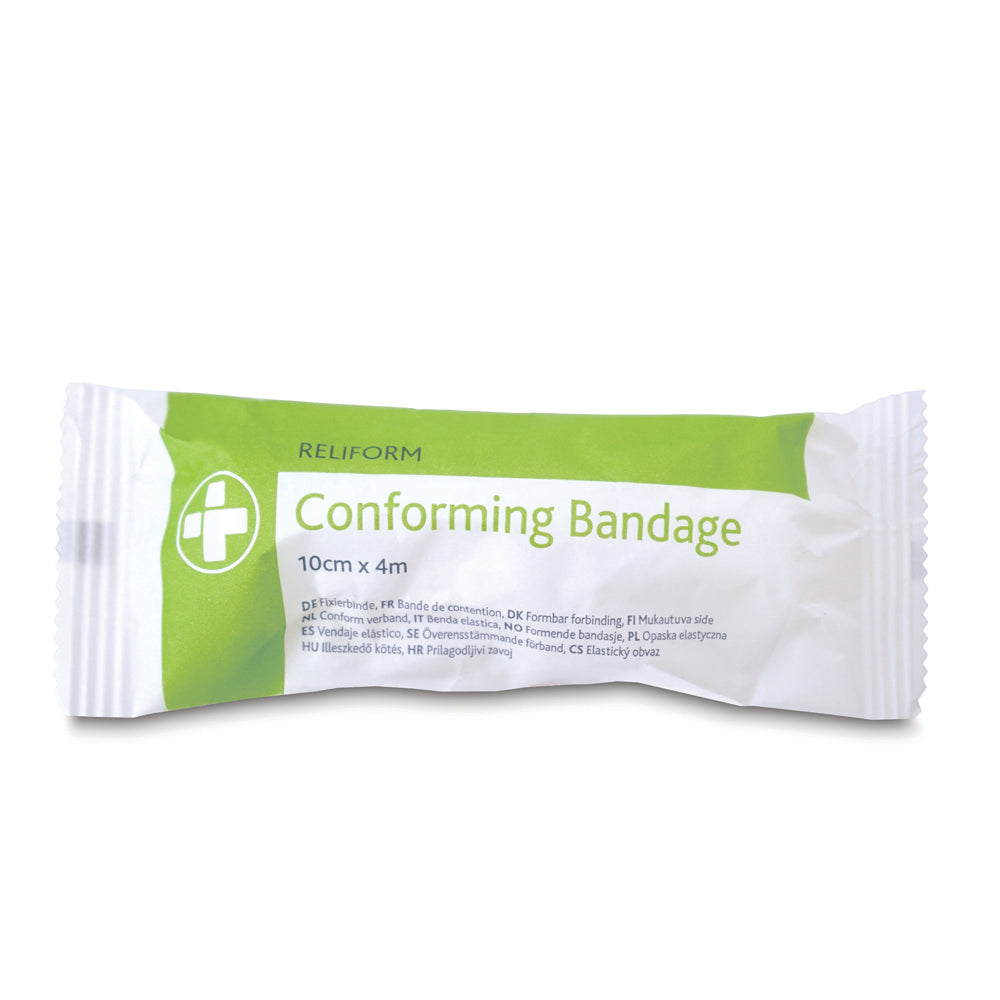Reliform - Conforming Bandage - 10cm x 4m - G&M Medical Supply