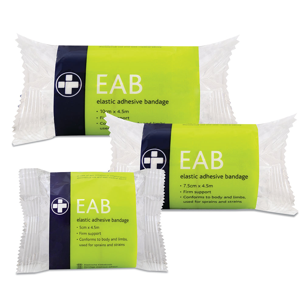 Elastic Adhesive Bandage - 2.5cm x 4.5m - G&M Medical Supply