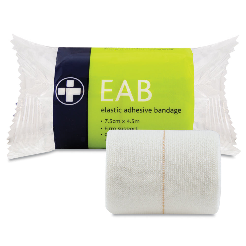 Elastic Adhesive Bandage - 7.5cm x 4.5m - G&M Medical Supply