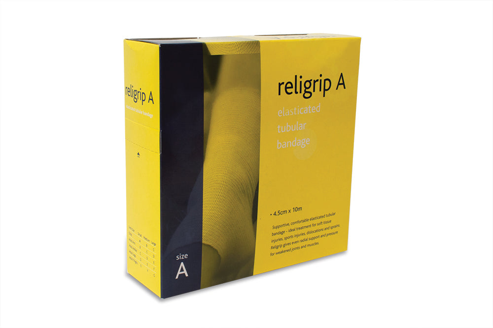 Religrip Elasticated Tubular Bandage - Size A - 10m - G&M Medical Supply