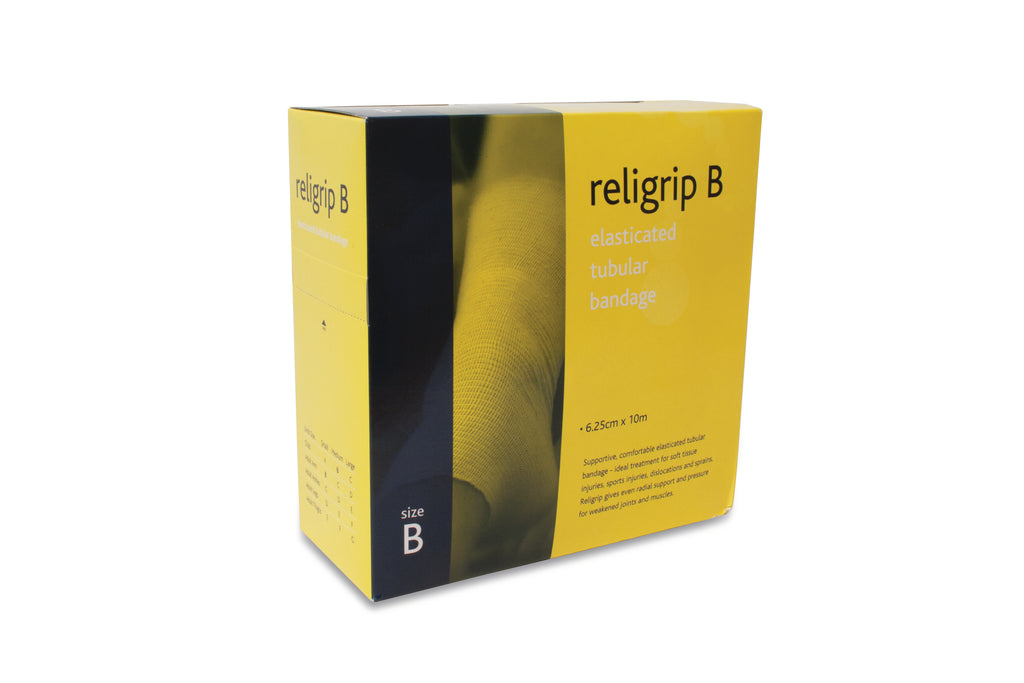 Religrip Elasticated Tubular Bandage - Size B - 10m - G&M Medical Supply