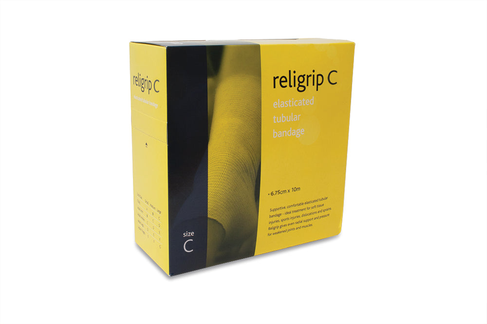 Religrip Elasticated Tubular Bandage - Size C - 10m - G&M Medical Supply