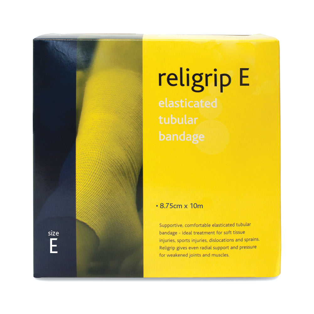 Religrip Elasticated Tubular Bandage - Size E - 10m - G&M Medical Supply