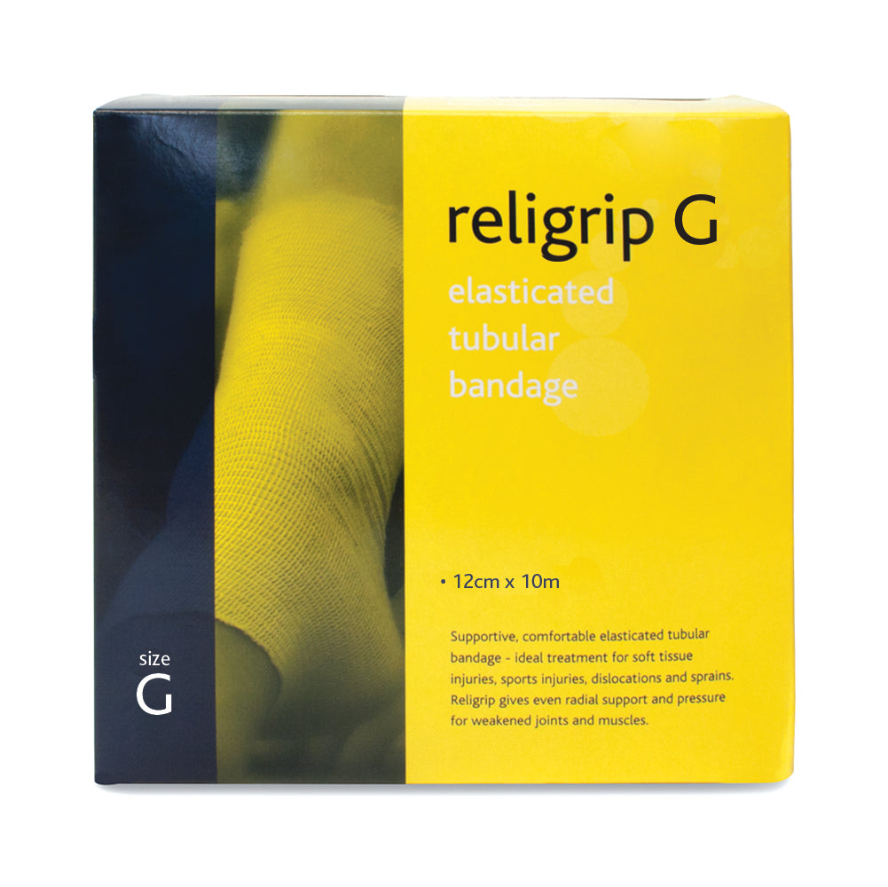 Religrip Elasticated Tubular Bandage - Size G - 10m - G&M Medical Supply