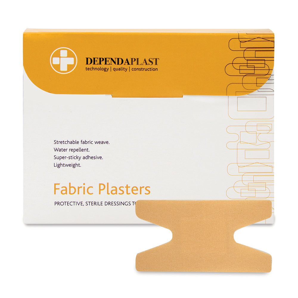 Dependaplast - Advanced Fabric Plasters - Anchor - Pale - Box of 50 - G&M Medical Supply