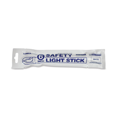 6" Military Grade High Intensity Cyalume Lightstick - White - 8-12 Hour - G&M Medical Supply