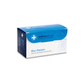 Dependaplast - Metal Detectable Washproof Plasters - 4cm x 4cm - Blue - Box of 100 - G&M Medical Supply