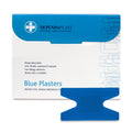 Dependaplast - Metal Detectable Washproof Plasters - Anchor - Blue - Box of 50 - G&M Medical Supply