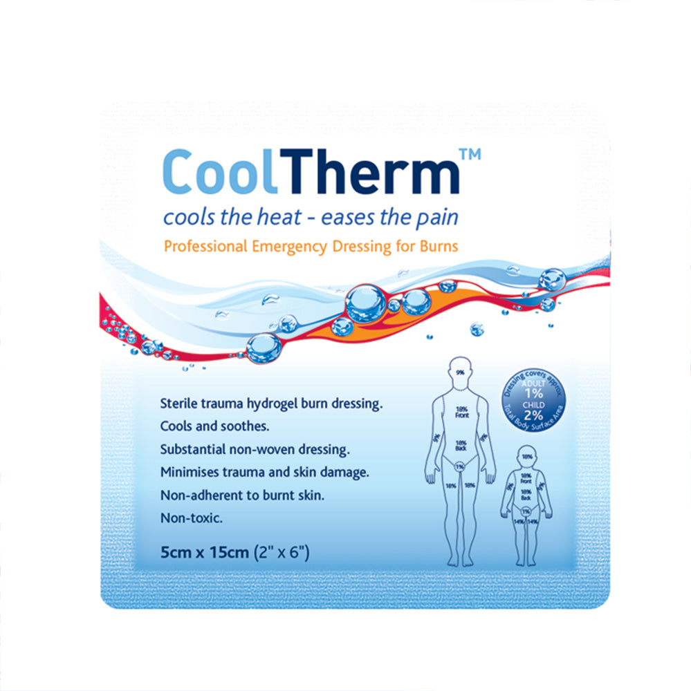 CoolTherm Burn Relief Dressing 5cm x 15cm - G&M Medical Supply