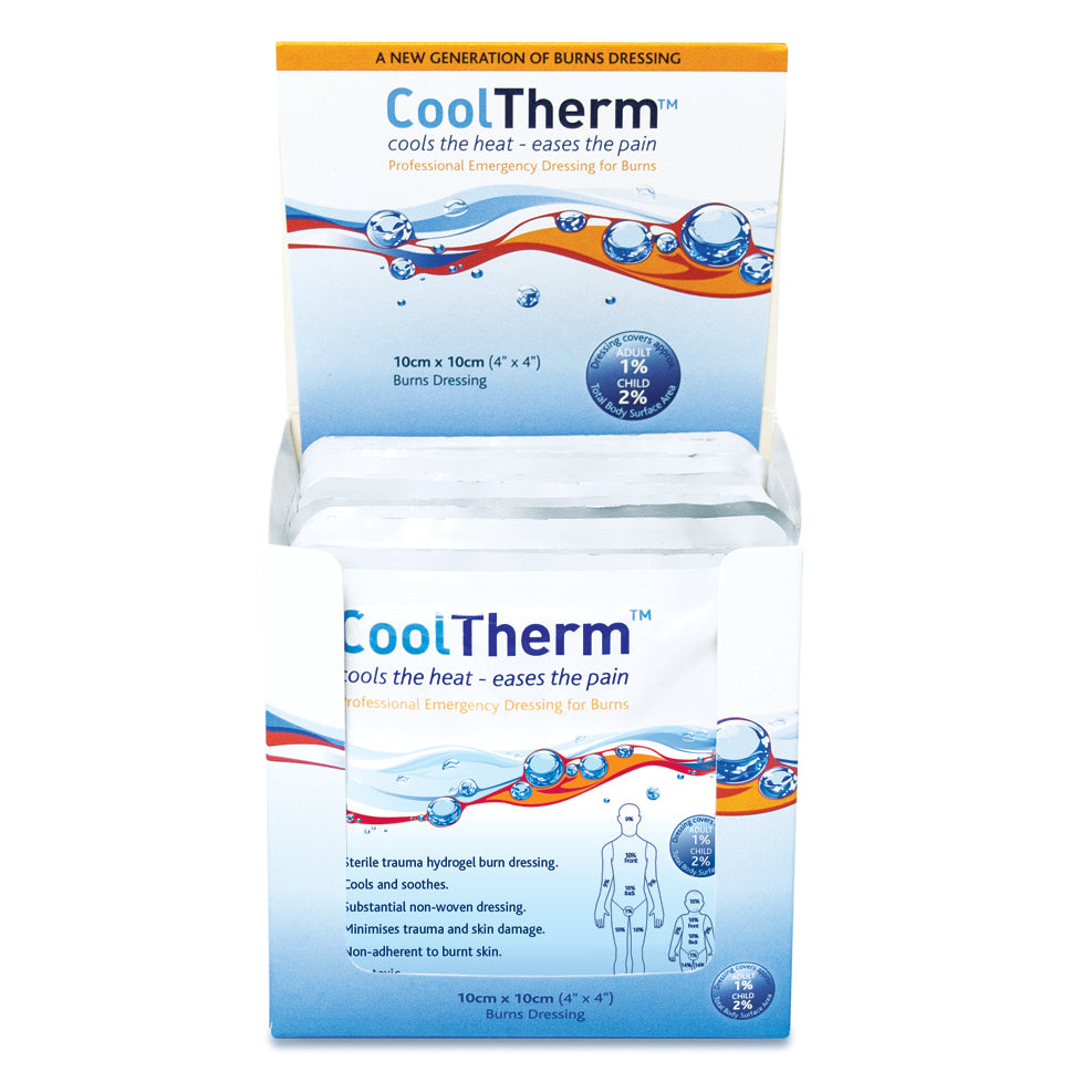 CoolTherm Burn Relief Dressing 10cm x 10cm - G&M Medical Supply
