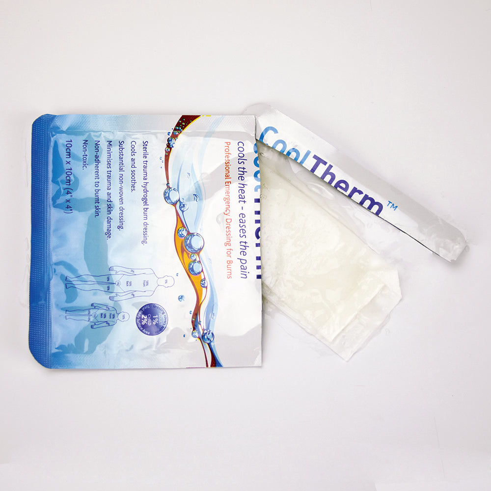 CoolTherm Burn Relief Dressing 10cm x 10cm - G&M Medical Supply