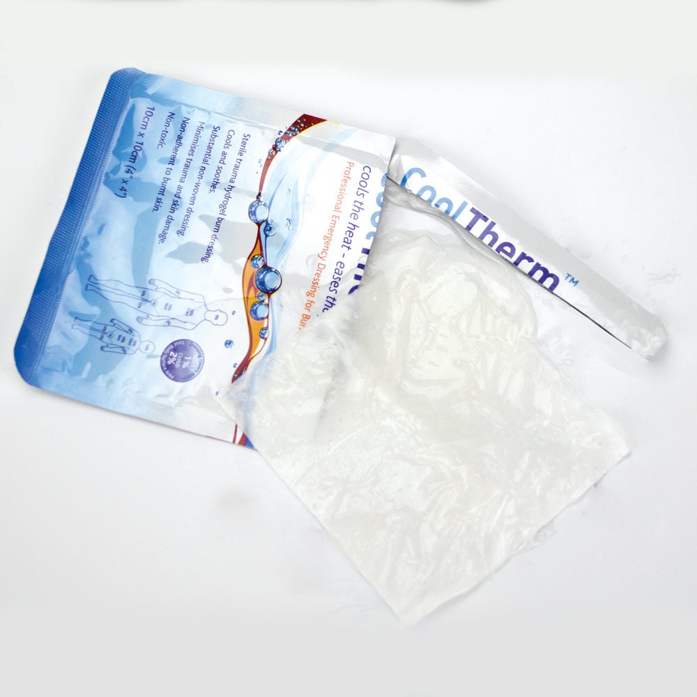 CoolTherm Burn Relief Dressing 10cm x 10cm - G&M Medical Supply
