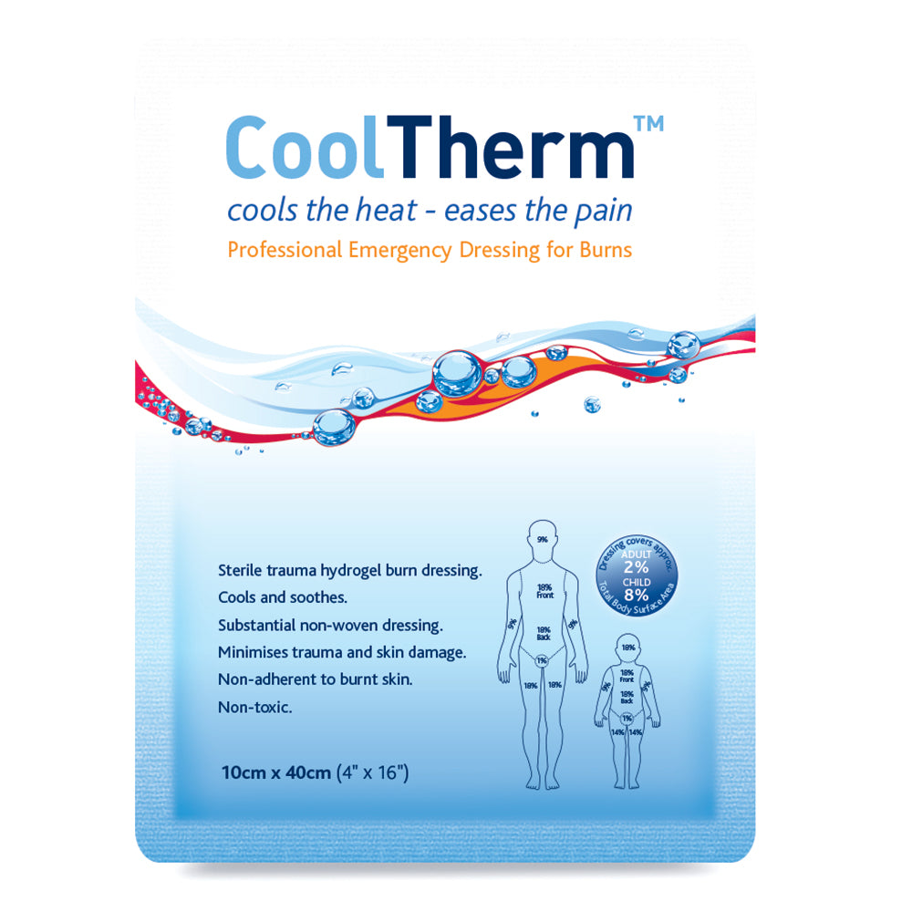 CoolTherm Burn Relief Dressing 10cm x 40cm - G&M Medical Supply
