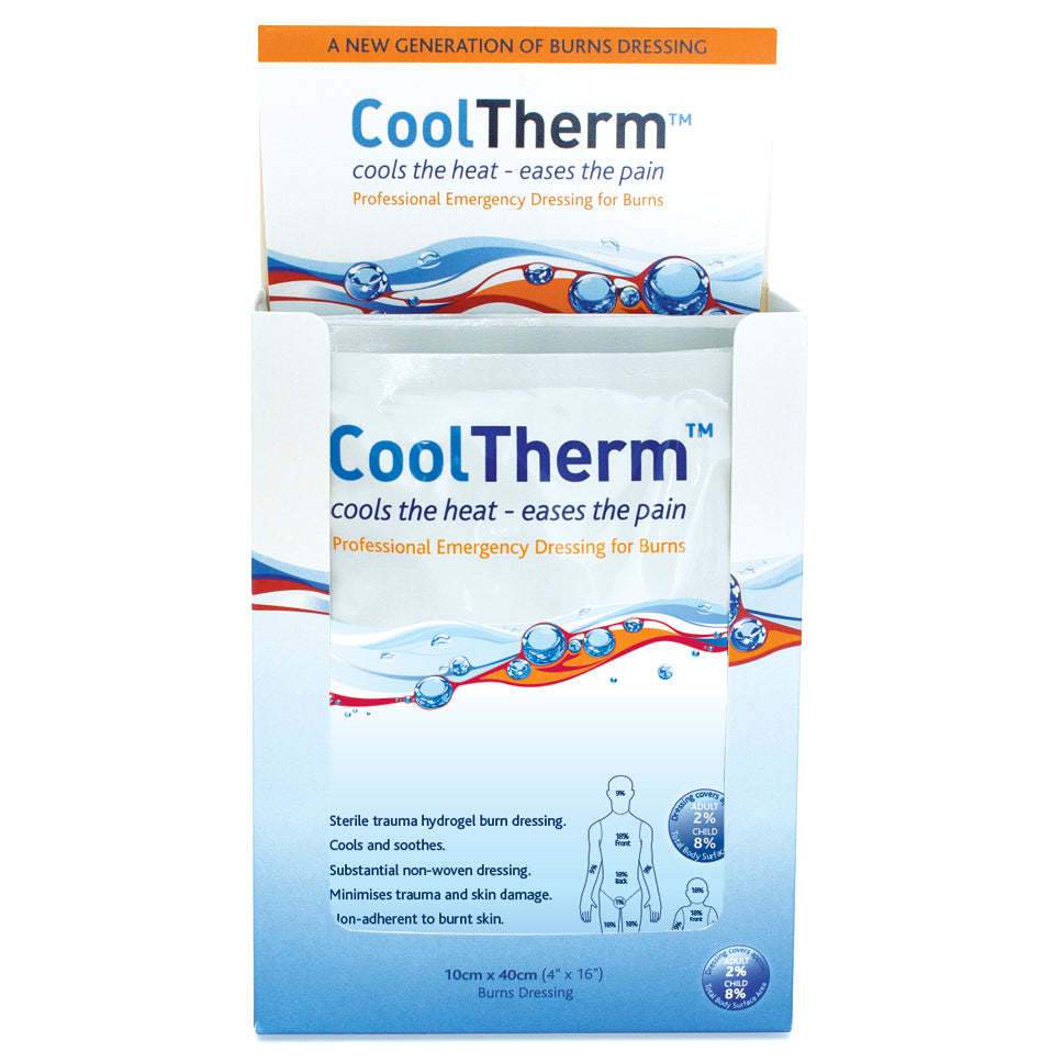 CoolTherm Burn Relief Dressing 10cm x 40cm - G&M Medical Supply