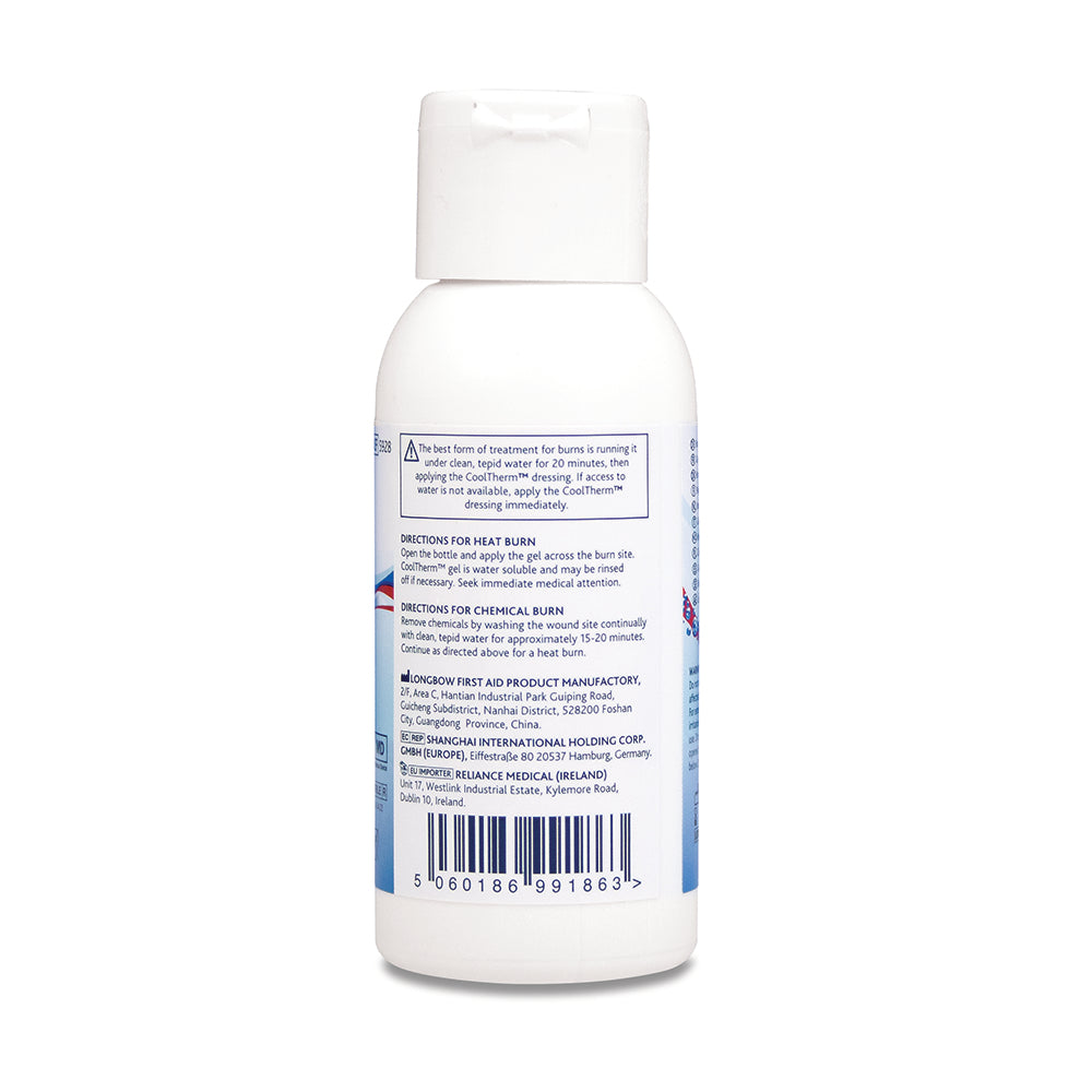CoolTherm Burn Relief Gel Bottle 60ml - G&M Medical Supply