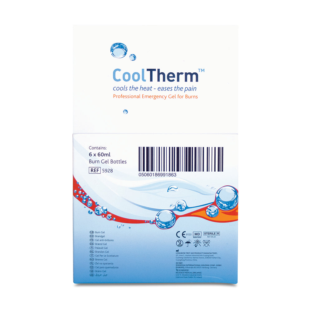 CoolTherm Burn Relief Gel Bottle 60ml - G&M Medical Supply
