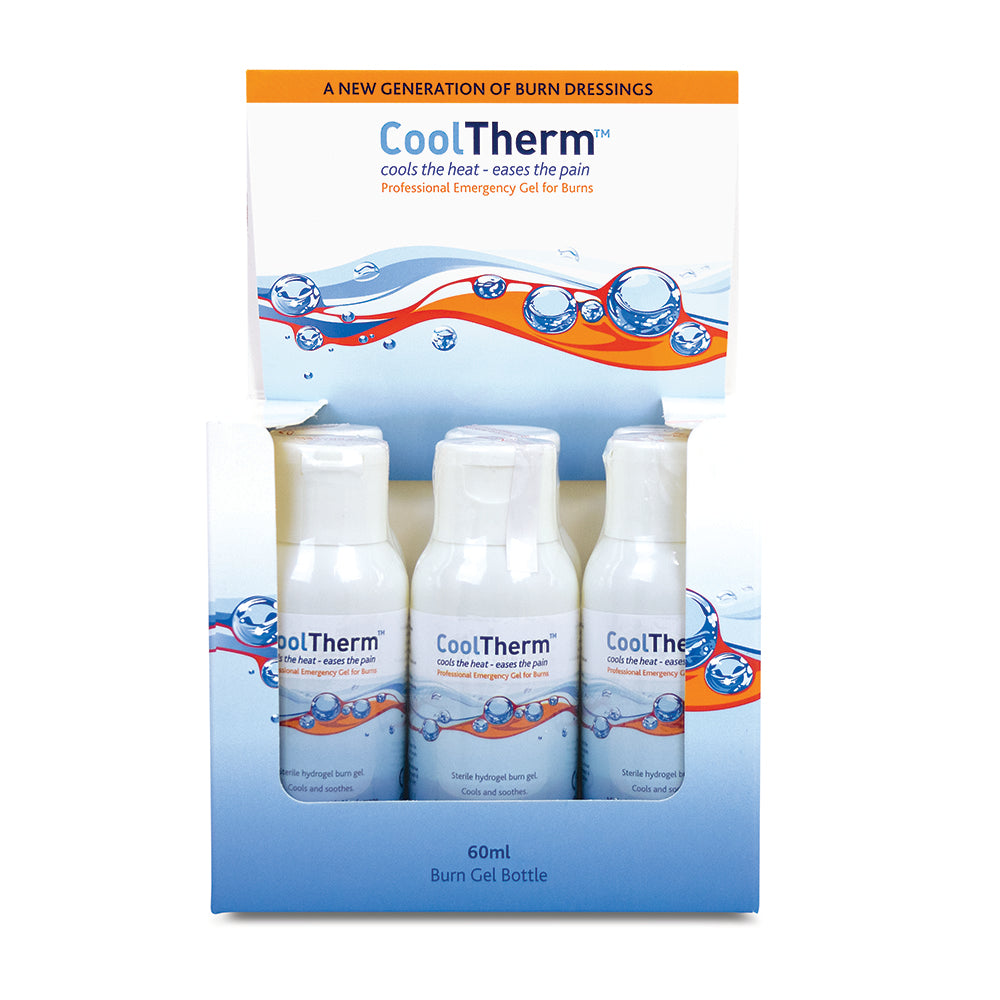 CoolTherm Burn Relief Gel Bottle 60ml - G&M Medical Supply