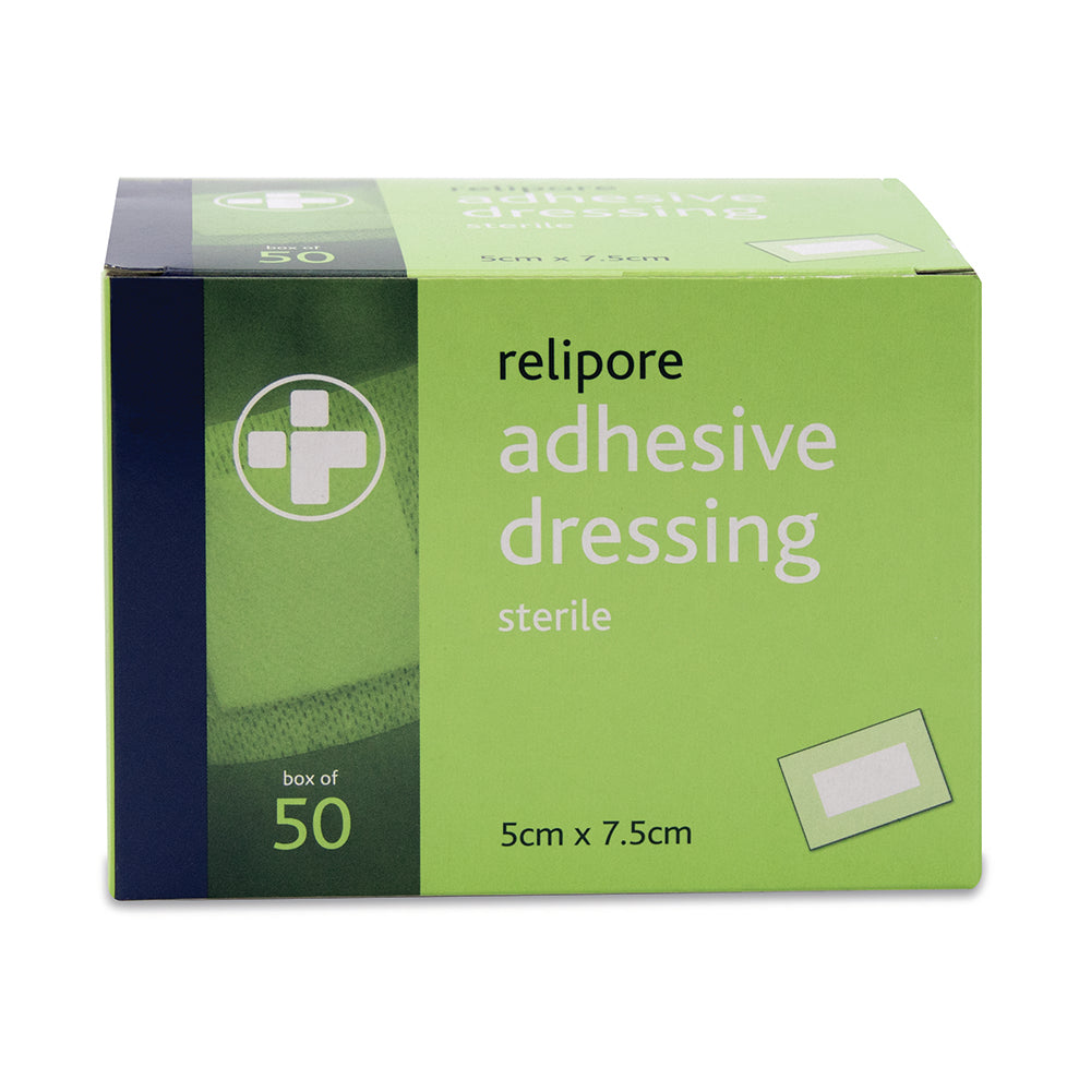Relipore Adhesive Dressing - 5cm x 7.5cm - G&M Medical Supply