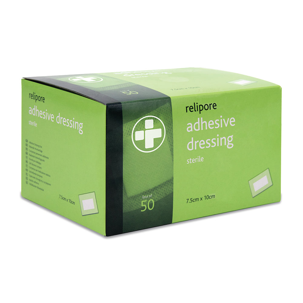 Relipore Adhesive Dressing - 7.5cm x 10cm - G&M Medical Supply