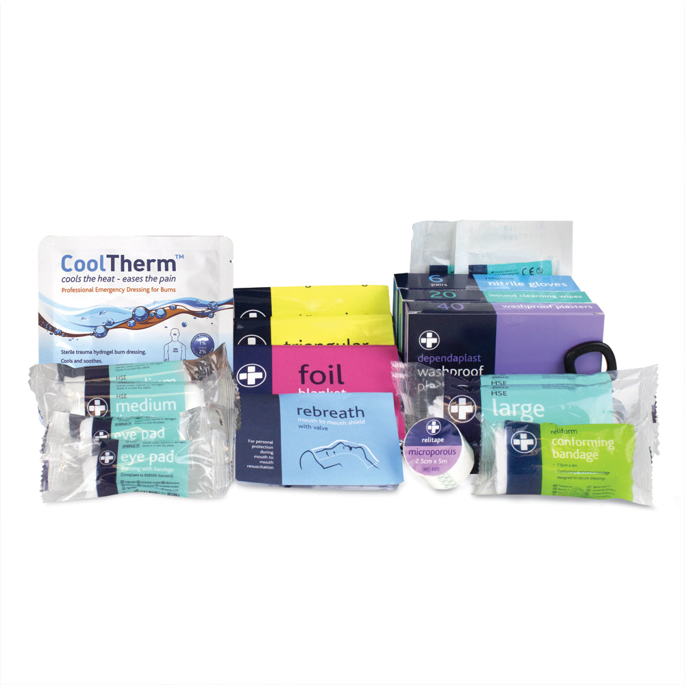 Refill for Workplace BS8599-1 First Aid Kit - Small (330/688/3270/3400) - G&M Medical Supply